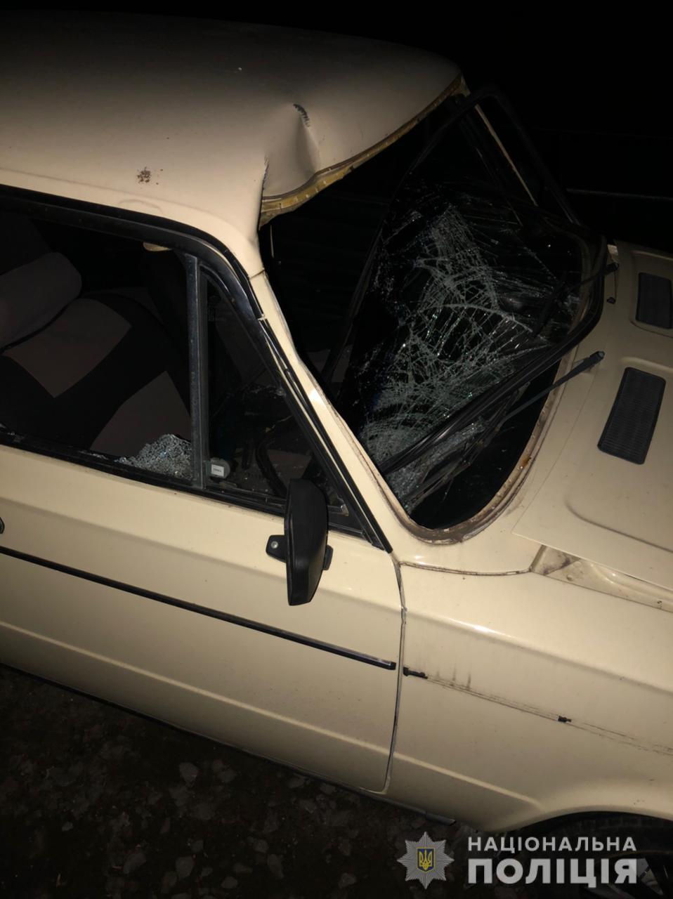 На Львівщині автомобіль насмерть збив велосипедиста. Фото: поліція Львівщини