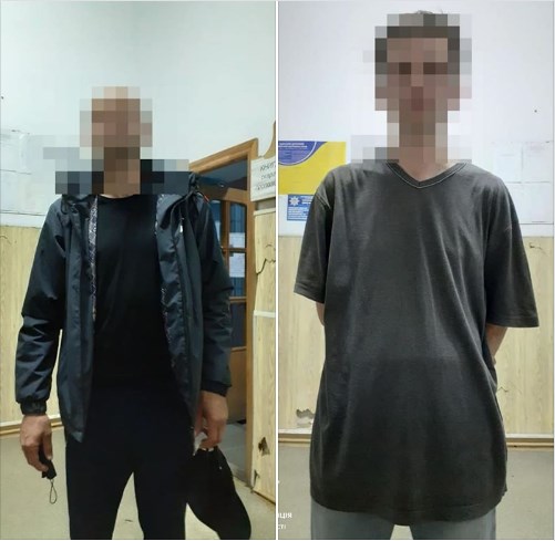 Грабіжників вдалося затримати. Фото поліції