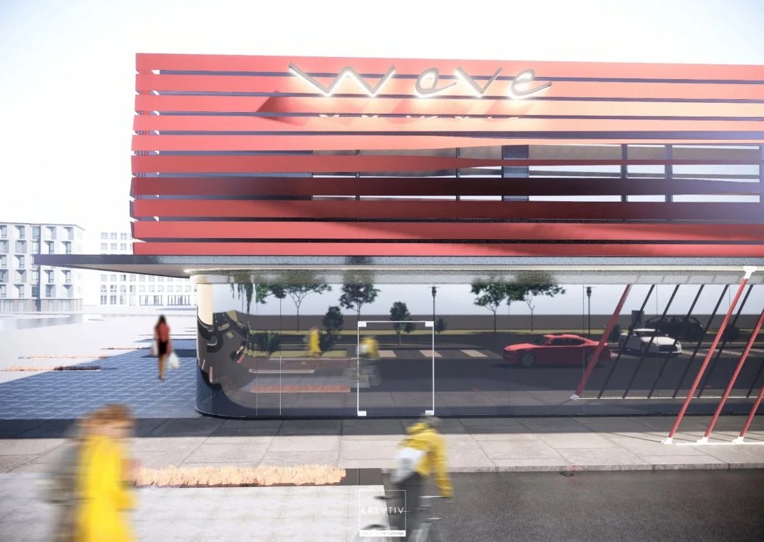 Візуалізація майбутньої будівлі. Фото: архітектурної студії Kreativ