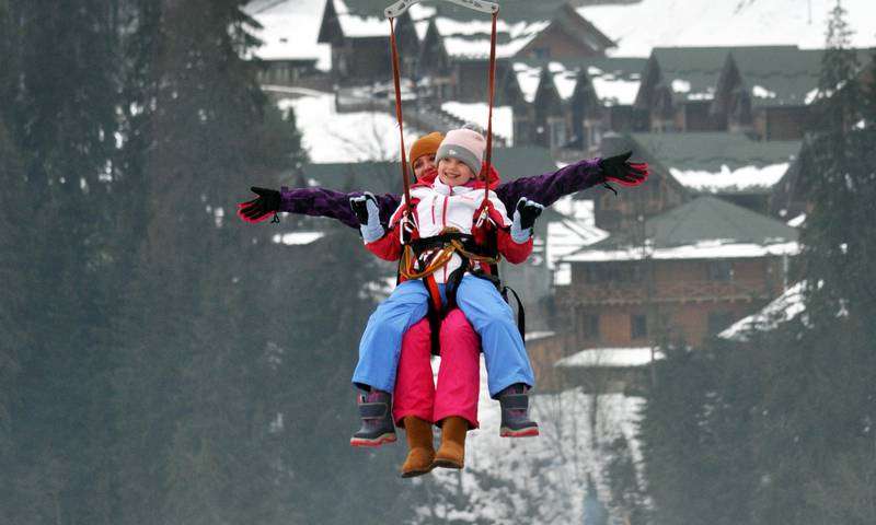 Найдовший тролей в Україні. Фото: bukovel.com