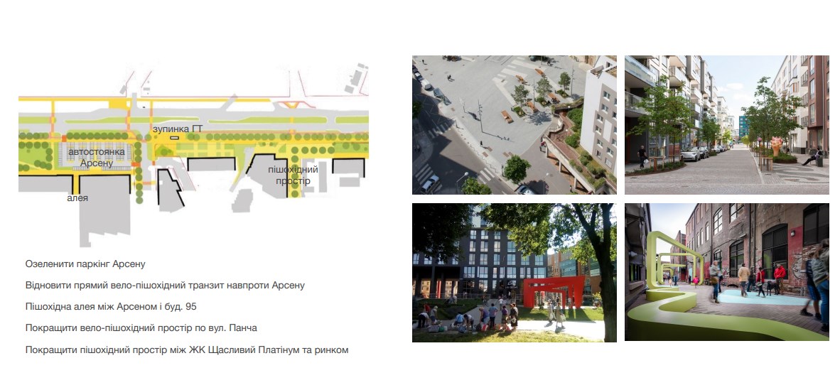 Як виглядатиме пішохідний бульвар на Чорновола