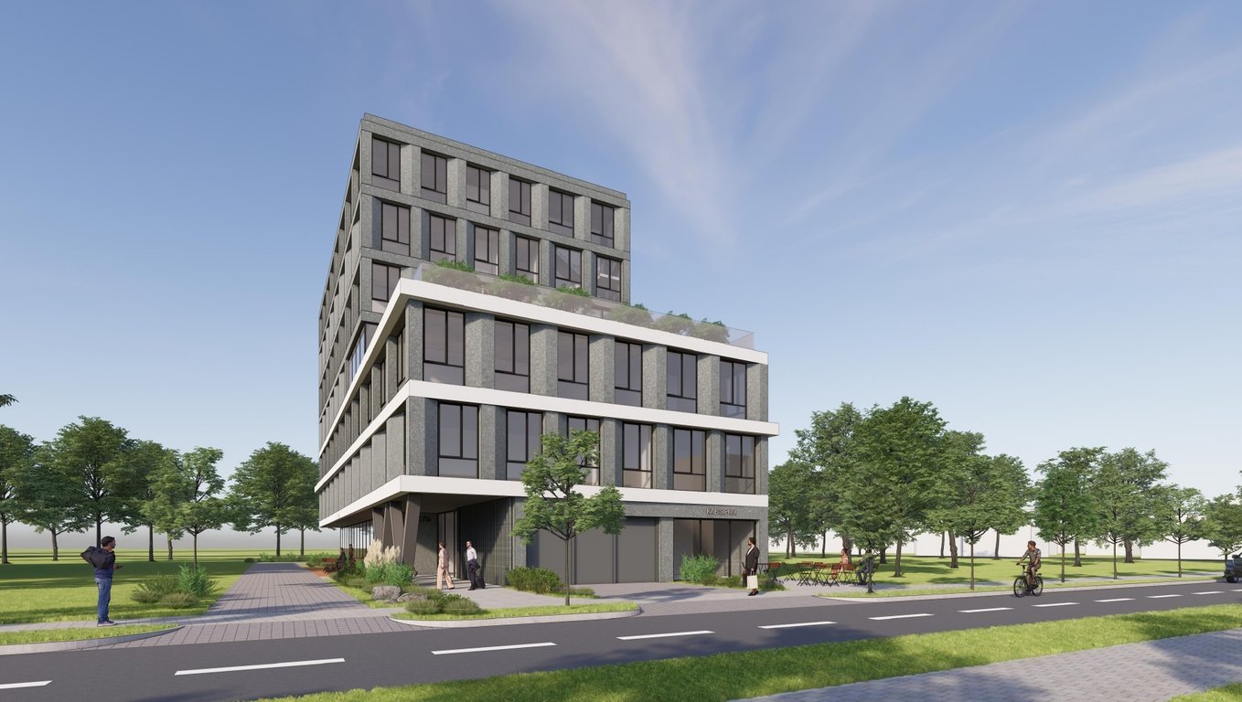 У Львові поблизу Victoria Gardens побудують готель. Фото: &laquo;Ейвіар&raquo;