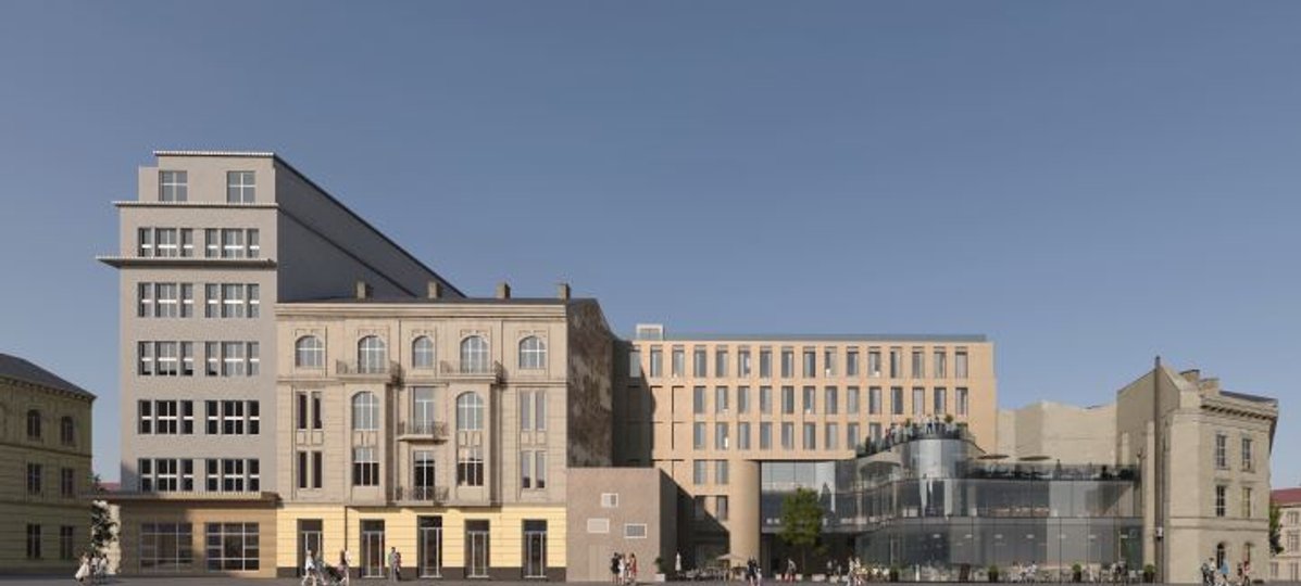 У центрі Львова збудують торгово-офісний центр з громадським простором