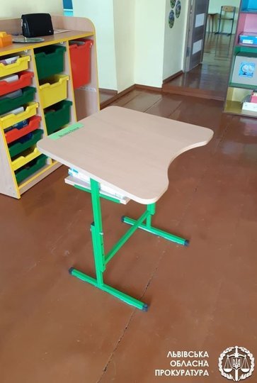 На Львівщині викрили схему розкрадання при закупівлі шкільного майна на понад мільйон. Фото: прокуратури Львівщини