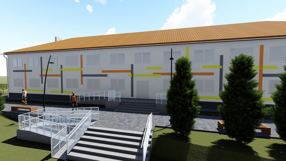 У Неслухові побудують нове житло для переселенців – візуалізація