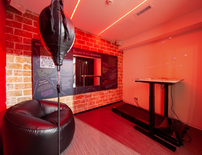 У Львові відкрили stress-кімнату. Фото: tvoemisto.tv