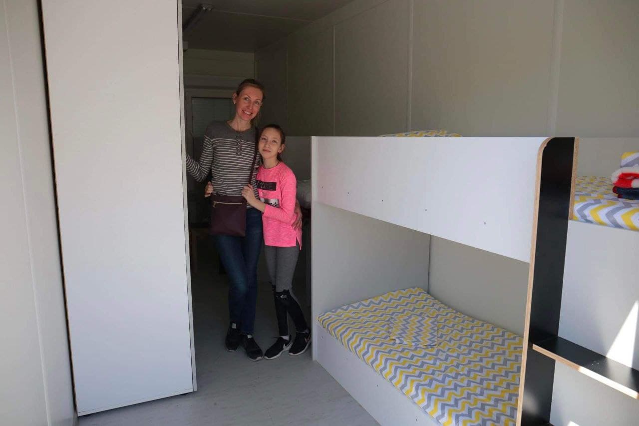 Для переселенців у Львові відкрили третє модульне містечко