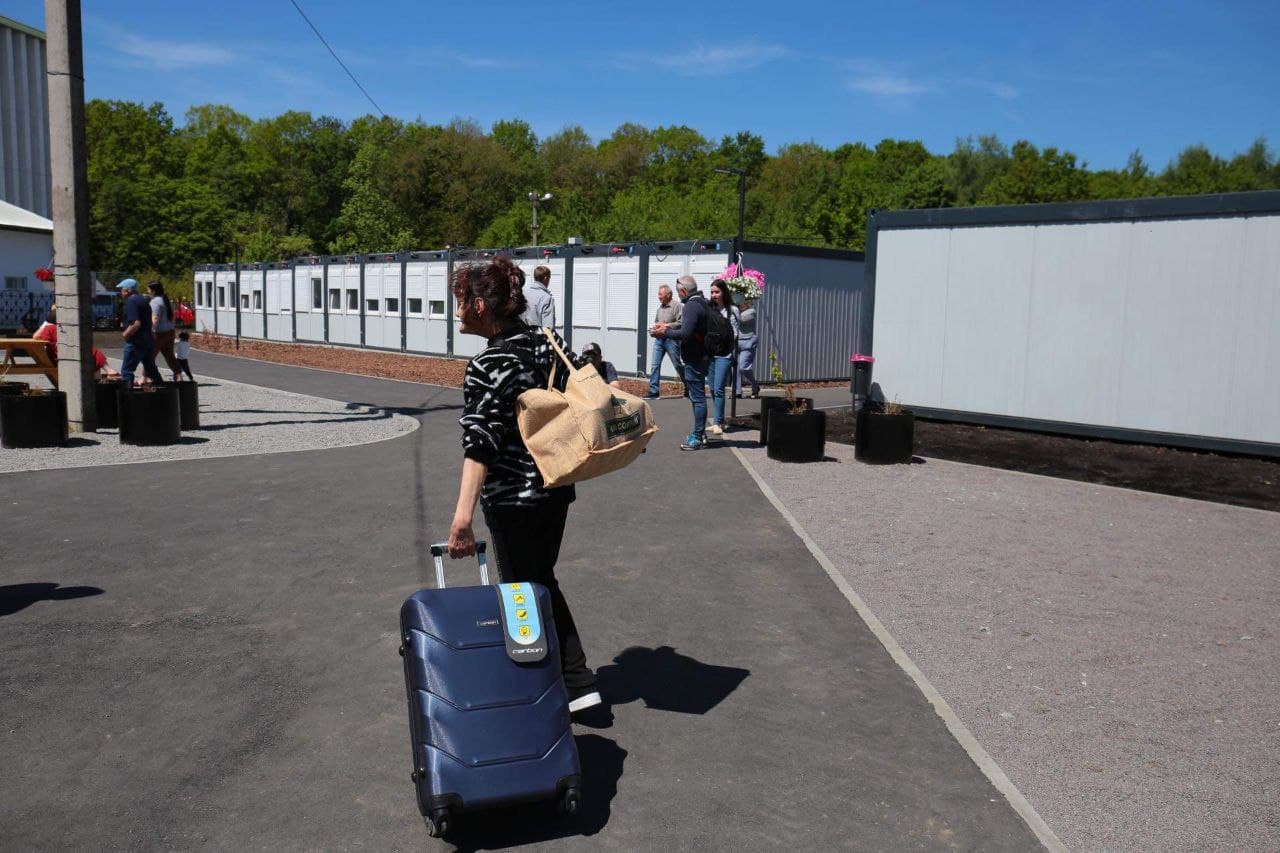 Для переселенців у Львові відкрили третє модульне містечко