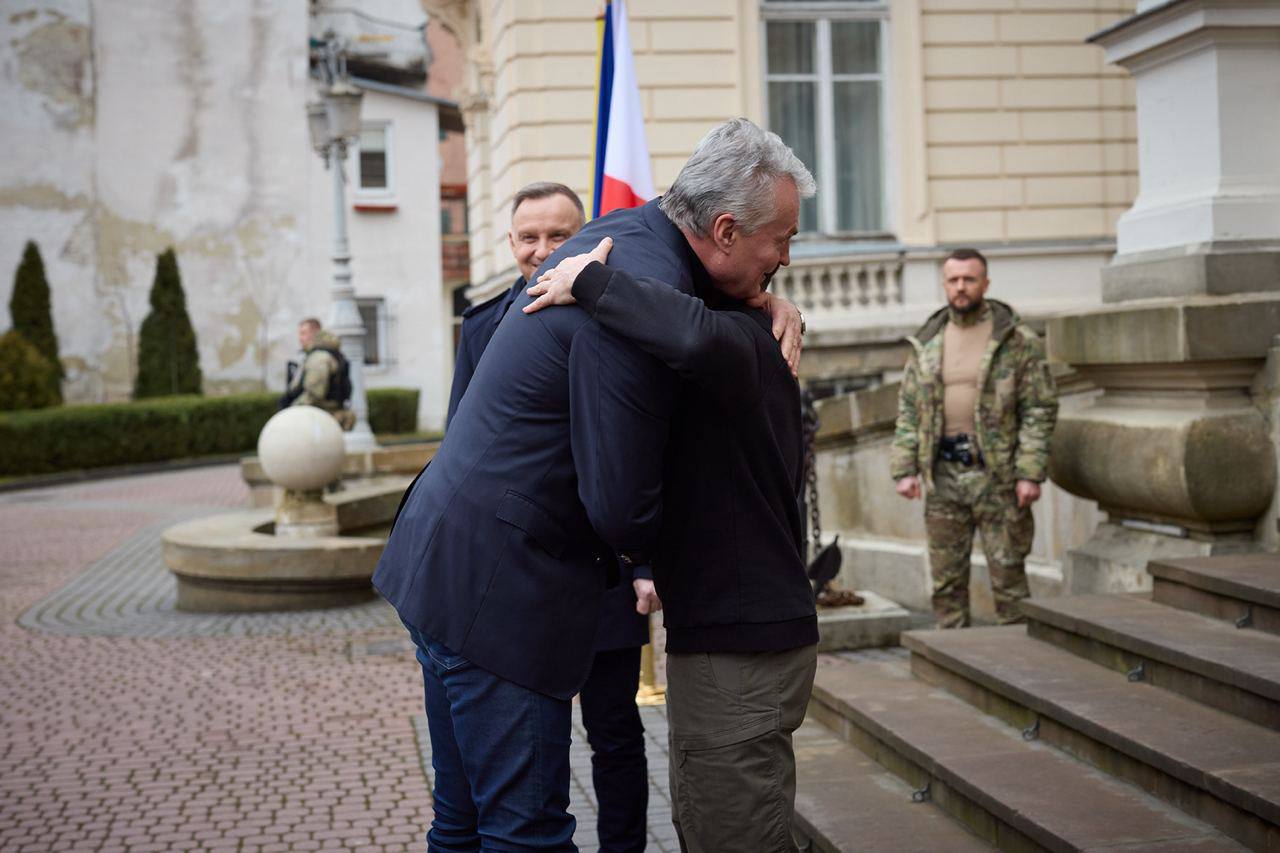 До Львова приїхали президенти Польщі та Литви