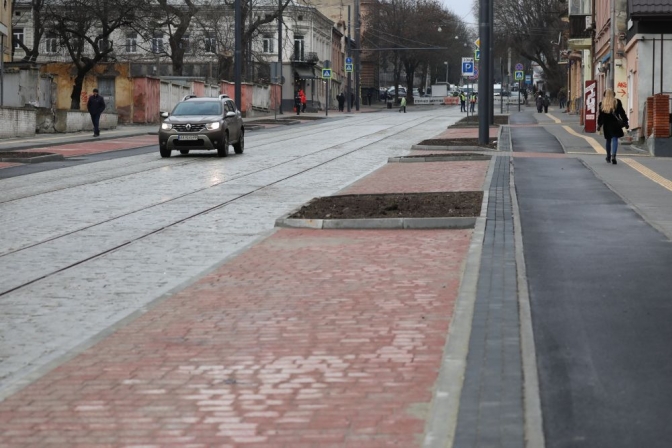У Львові завершили ремонт на ділянці вулиці Шевченка. Фото міськради
