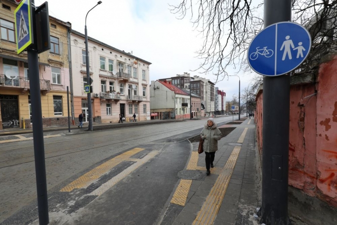 У Львові завершили ремонт на ділянці вулиці Шевченка. Фото міськради