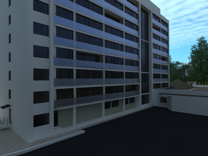 У Львові реконструюють готель &laquo;Турист&raquo;, що на вулиці Коновальця. Візуалізація: ПрАТ &laquo;Львівтурист&raquo;