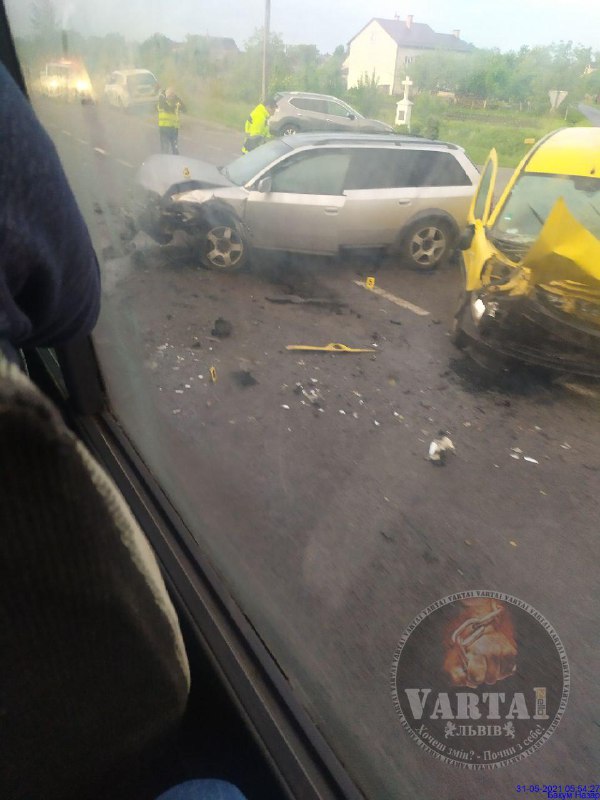 На Львівщині сталася смертельна ДТП. Фото: Варта1