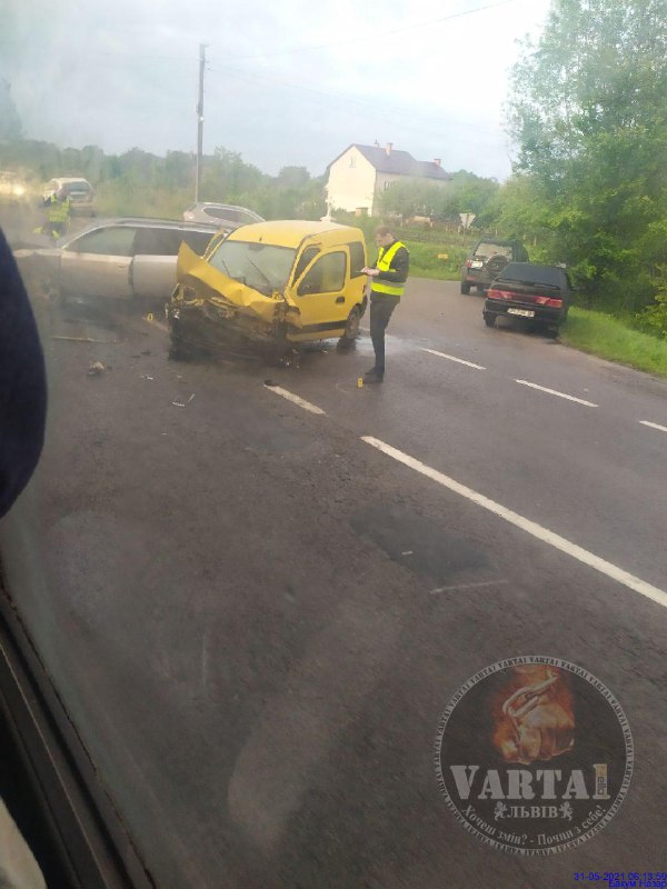 На Львівщині сталася смертельна ДТП. Фото: Варта1
