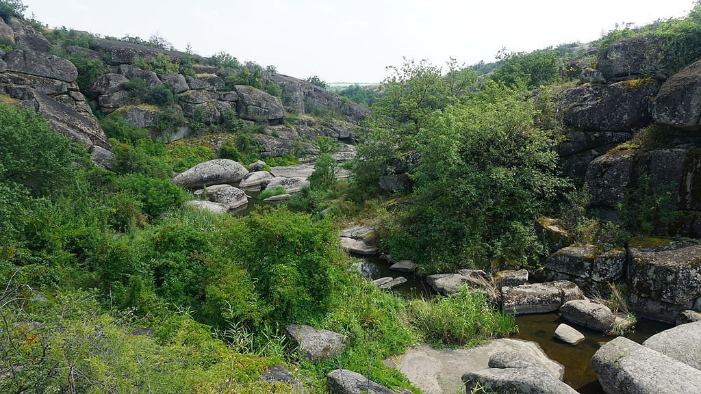 Арбузинський каньйон. Фото: Вікіпедія