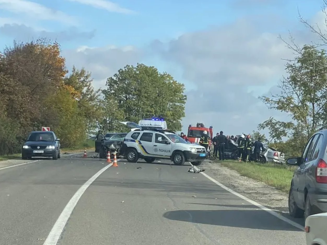 На трасі Львів-Луцьк сталася смертельна ДТП