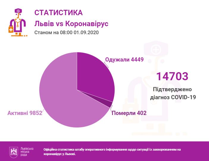 Інфографіка міськради Львова