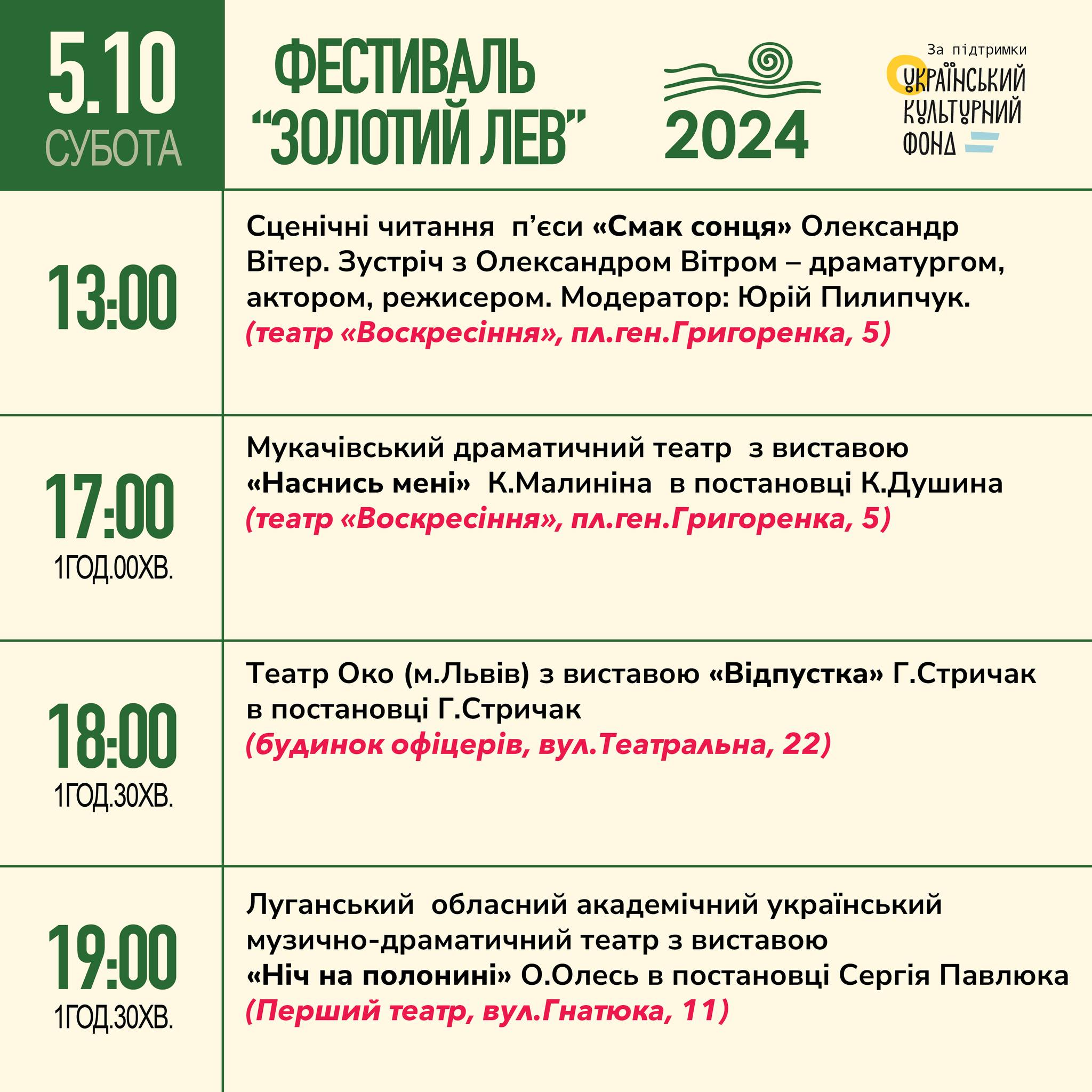 фото: facebook.com/teatrvoskresinnia