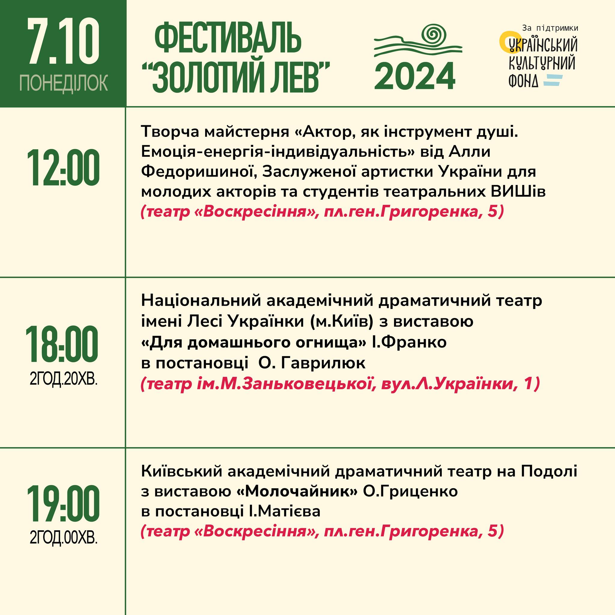 фото: facebook.com/teatrvoskresinnia