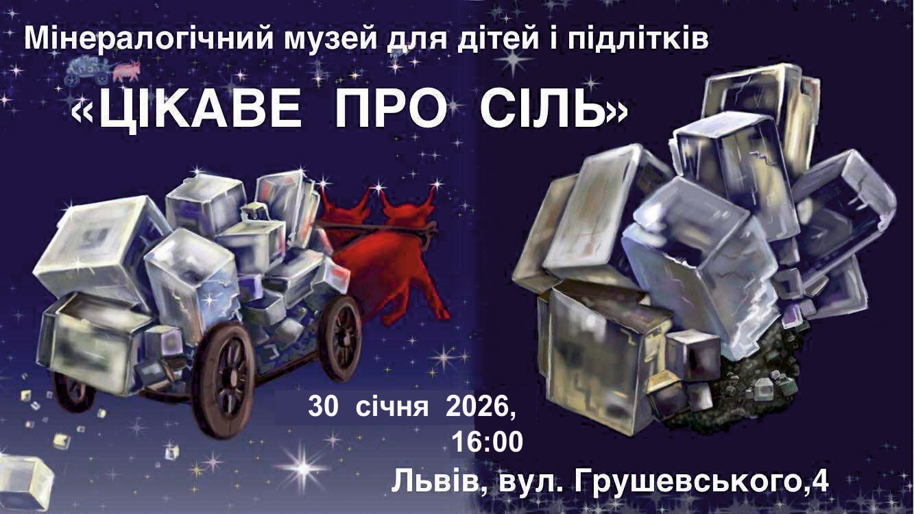 фото: Мінералогічний музей ЛНУ