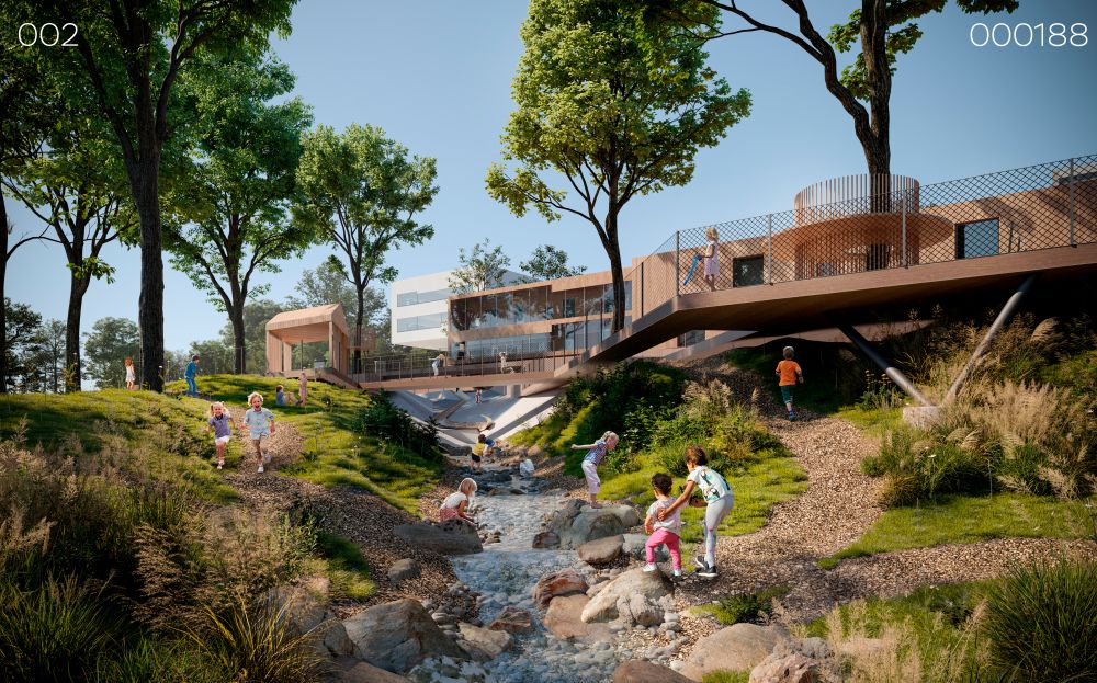 Якими будуть школа та дитсадок у мікрорайоні Під Голоском. Фото: Львівська міська рада