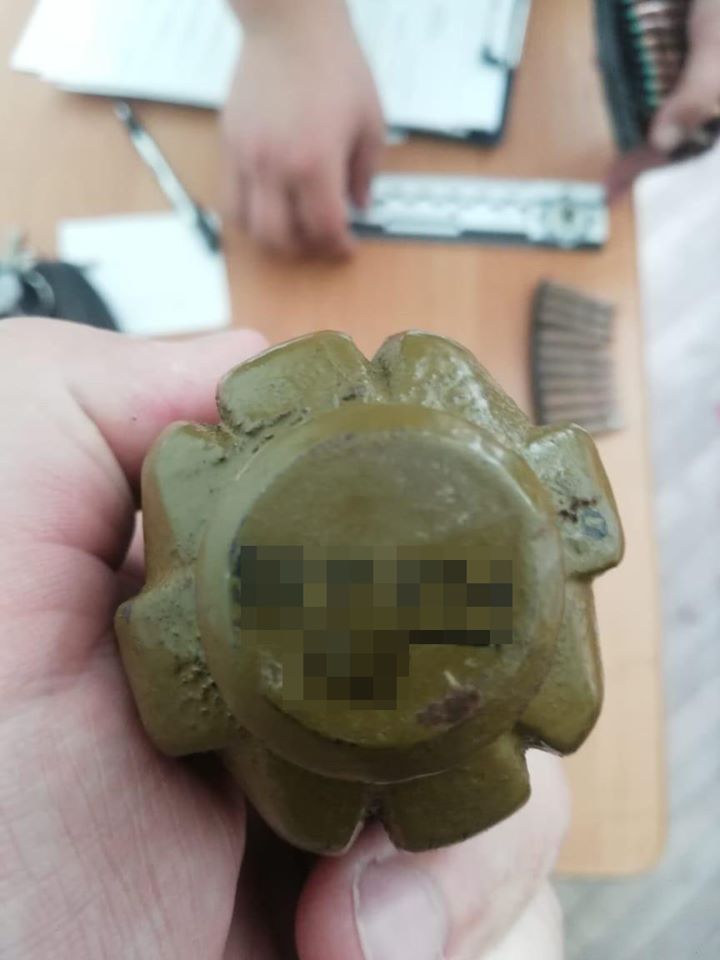 На Львівщині затримали торговця боєприпасами. Фото поліції