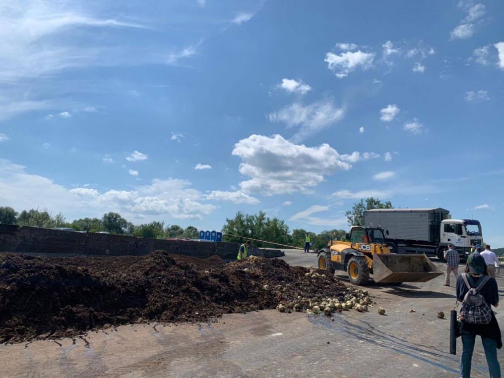 Як працює унікальний для України компостувальний майданчик. Фото: ЛМР