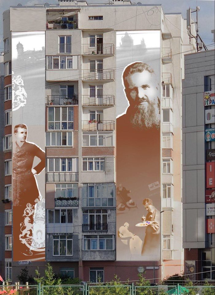 Новий мурал на Сихові. Фото: ЛМР