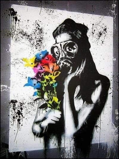 Графіті на стінах. Фото: БУНТ/Facebook