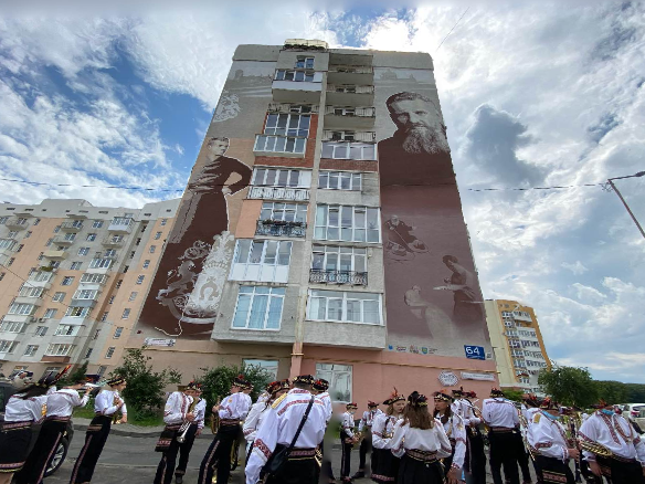 Новий мурал на Сихові. Фото: Khrystyna Protsak