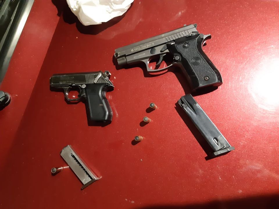 Виявлена зброя. Фото поліції