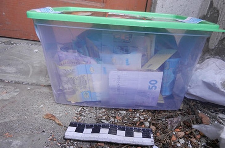 Вкрадена скринька. Фото поліції