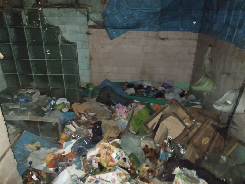 У Львові загорівся підземний туалет. Фото: ГУ ДСНС