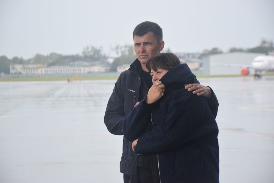 У Львові зустріли тіло загиблого курсанта. Фото: Повітряне командування «Захід»