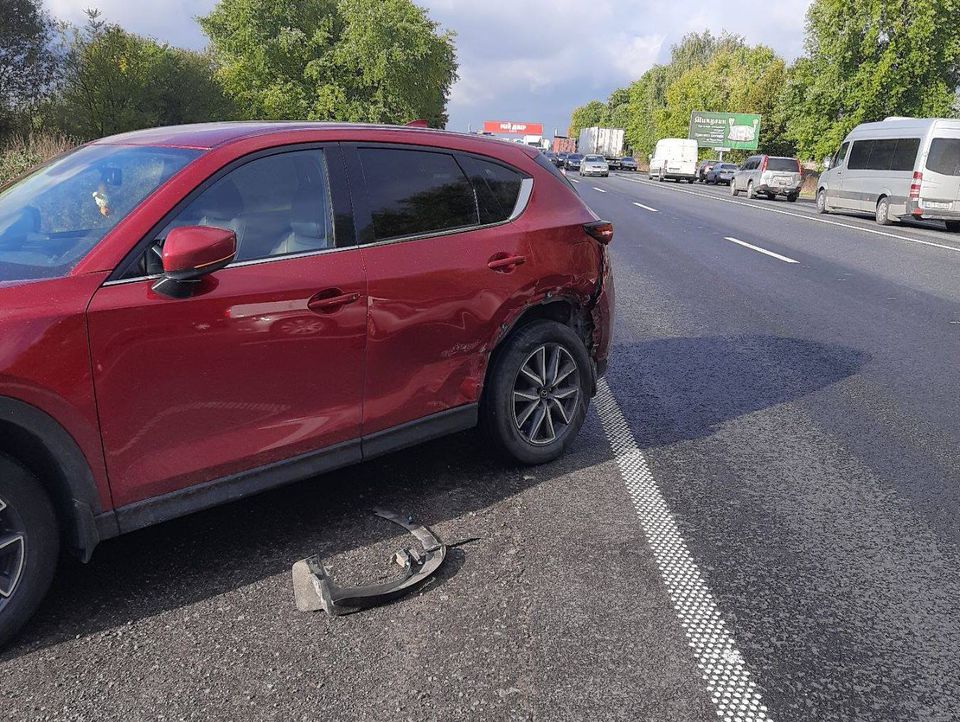 На об'їзній Львова сталась смертельна ДТП. Фото: ГУ ДСНС