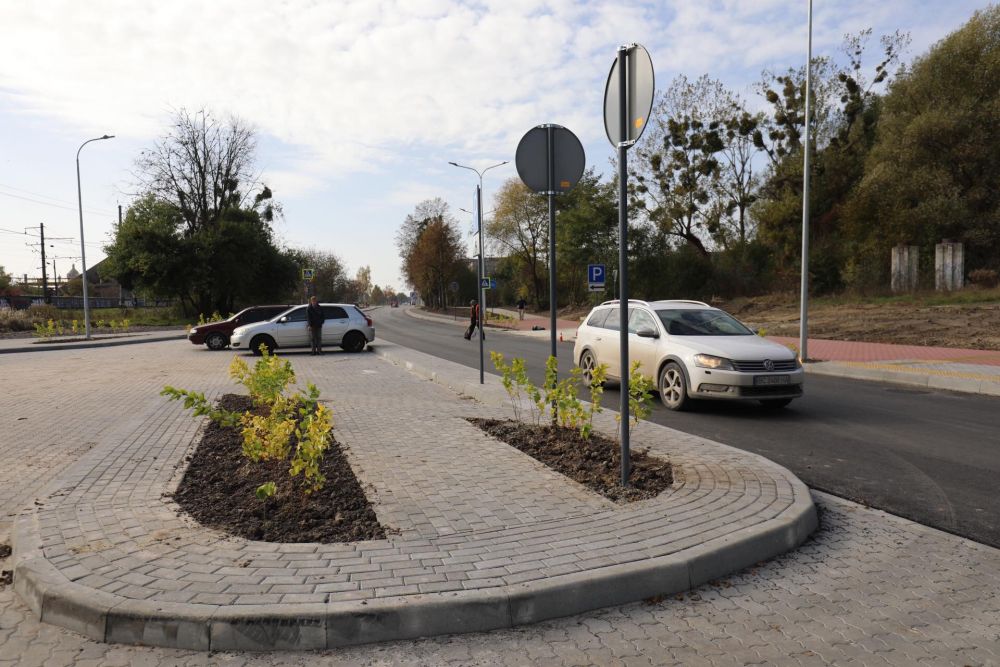 Відремонтовану вулицю Курмановича відкрили для проїзду. Фото: Львівська міська рада