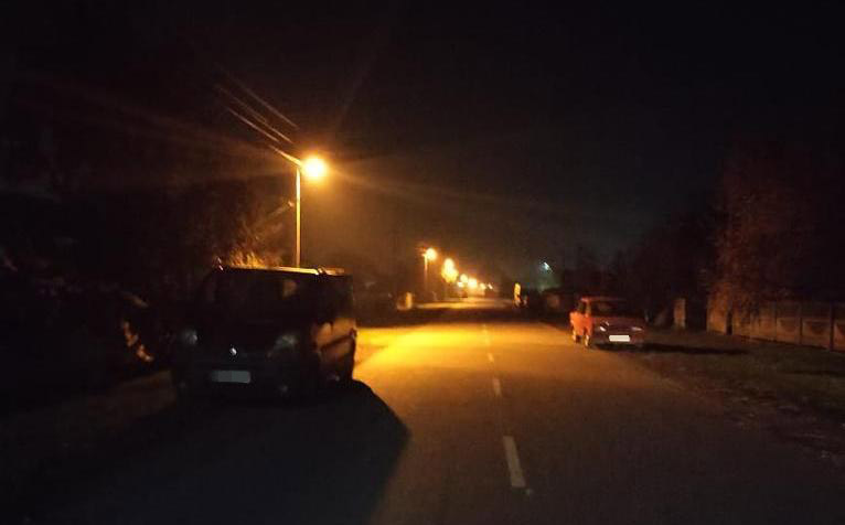 Місце, де наїхали на пішохода. Фото поліції