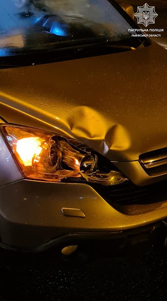 За ніч у Львові збили чотирьох пішоходів. Фото поліції