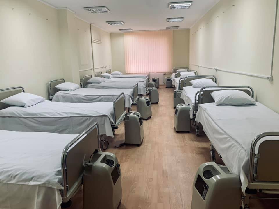 У львівській лікарні відкрили першу частину COVID-корпусу. Фото: Олег Самчук