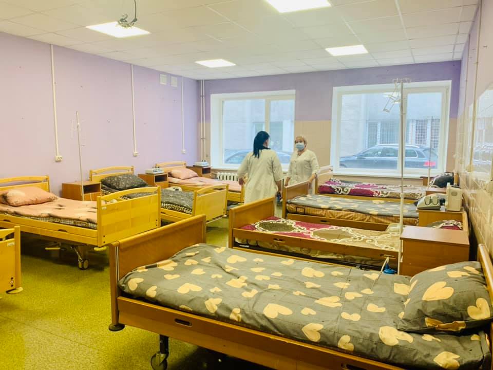 У львівській лікарні відкрили першу частину COVID-корпусу. Фото: Олег Самчук