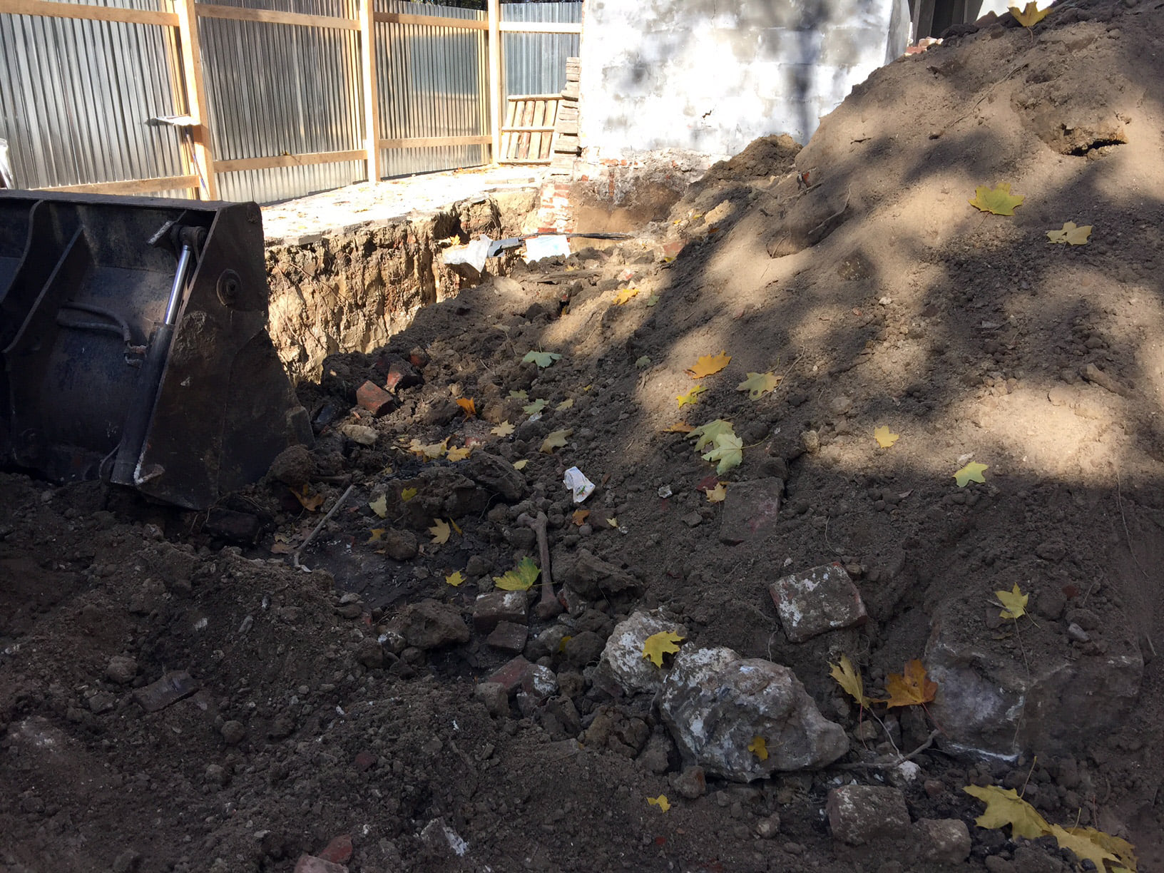 Біля пологового будинку у Львові виявили людські рештки. Фото: Шейхет Мейлах