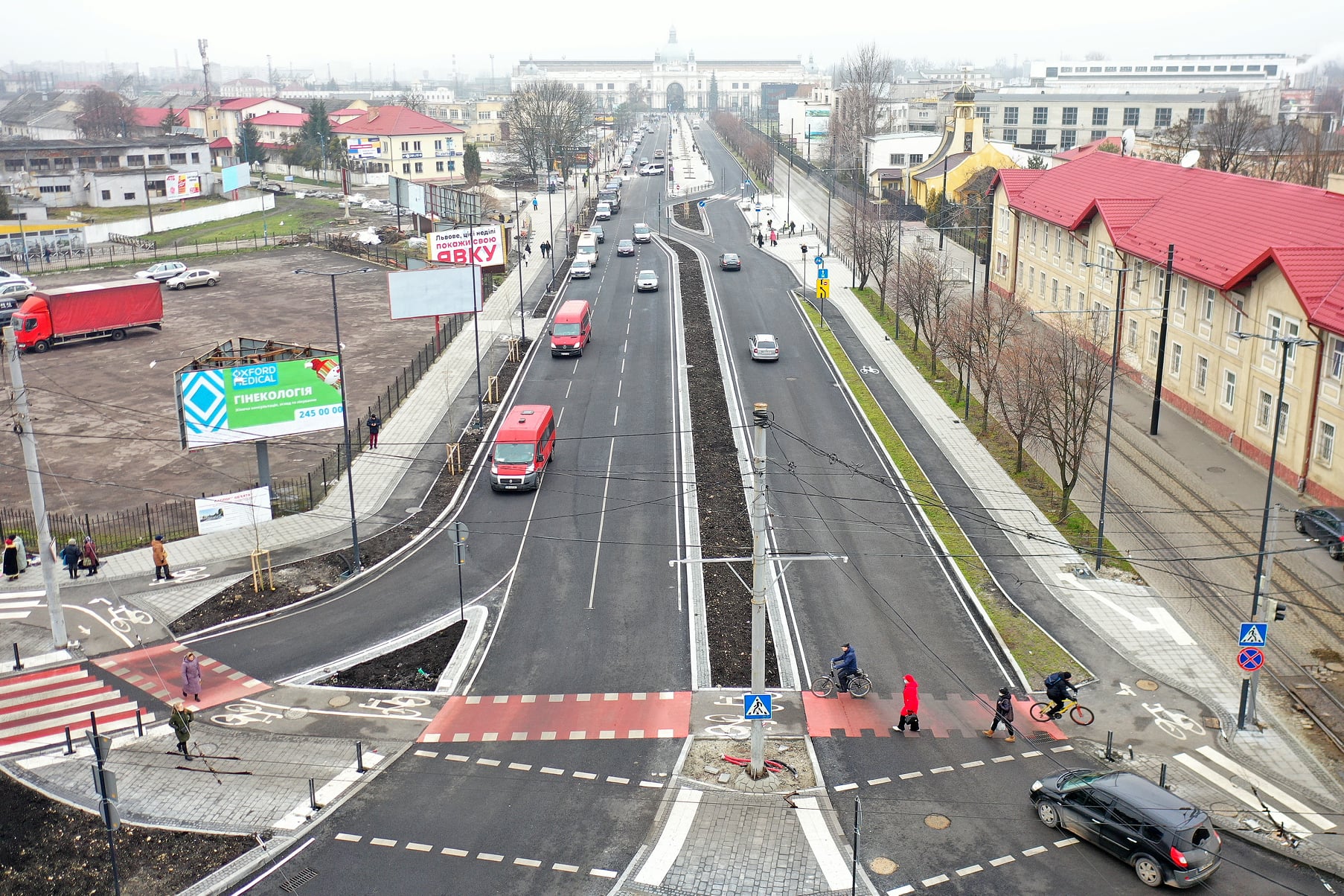 Як змінилася вулиця Чернівецька після реконструкції. Фото: Христина Процак