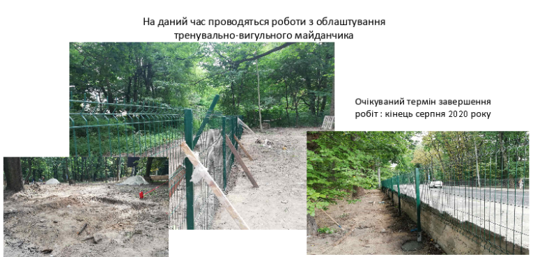 Тривають роботи з облаштування. Фото: ЛМР