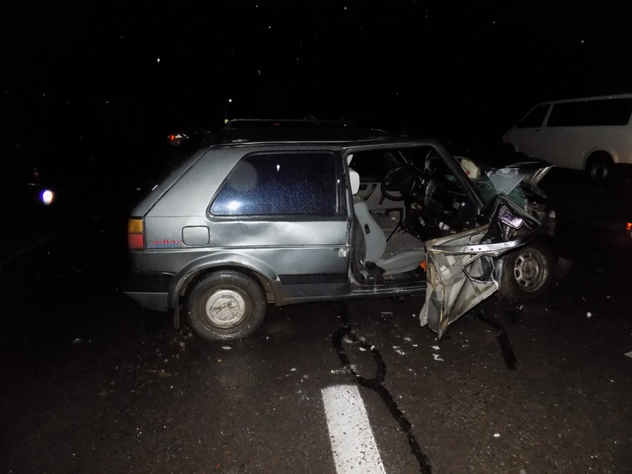 В ДТП на Львівщині травмувалися четверо людей. Фото поліції