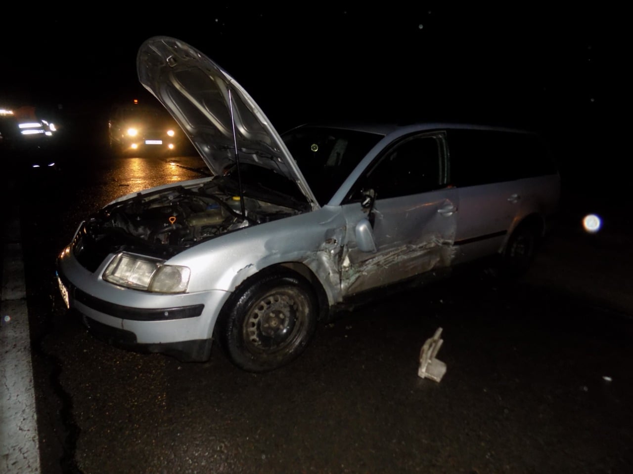 В ДТП на Львівщині травмувалися четверо людей. Фото поліції