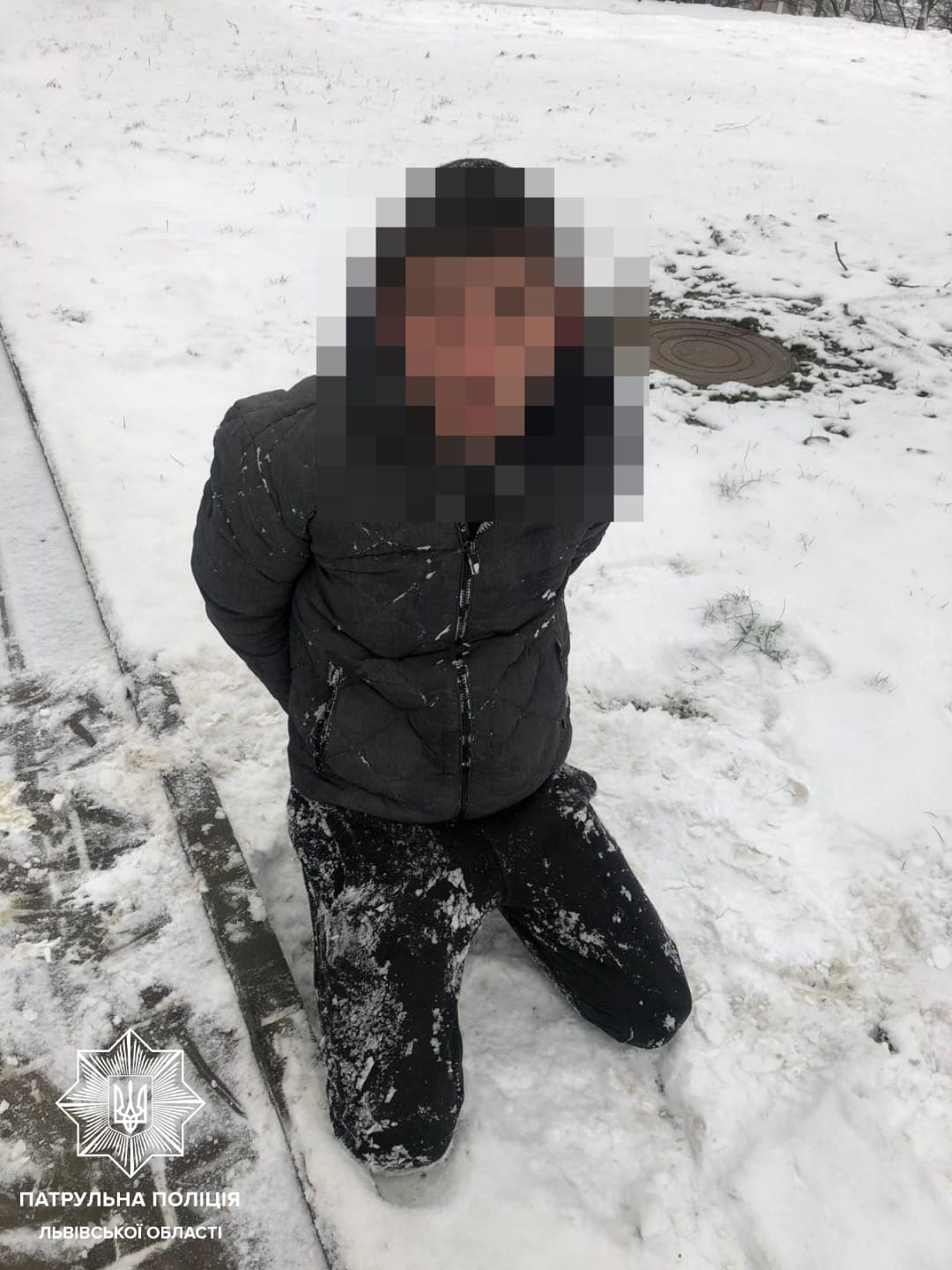 У Львові затримали грабіжника. Фото поліції