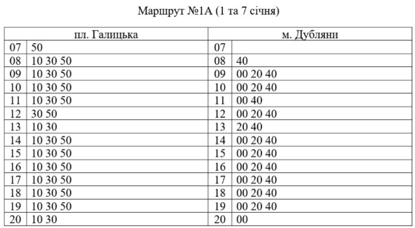 Похвилинний графік: як курсуватимуть автобуси у Львові на Різдво фото 14 13