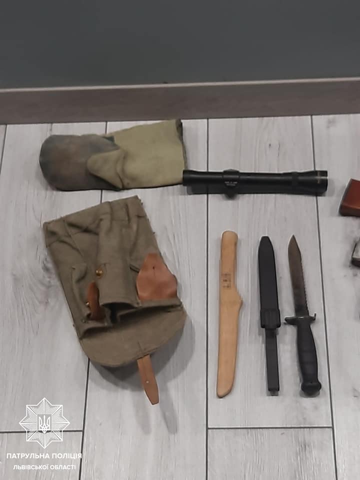 У Сокільниках дружина здала власного чоловіка. Фото поліції