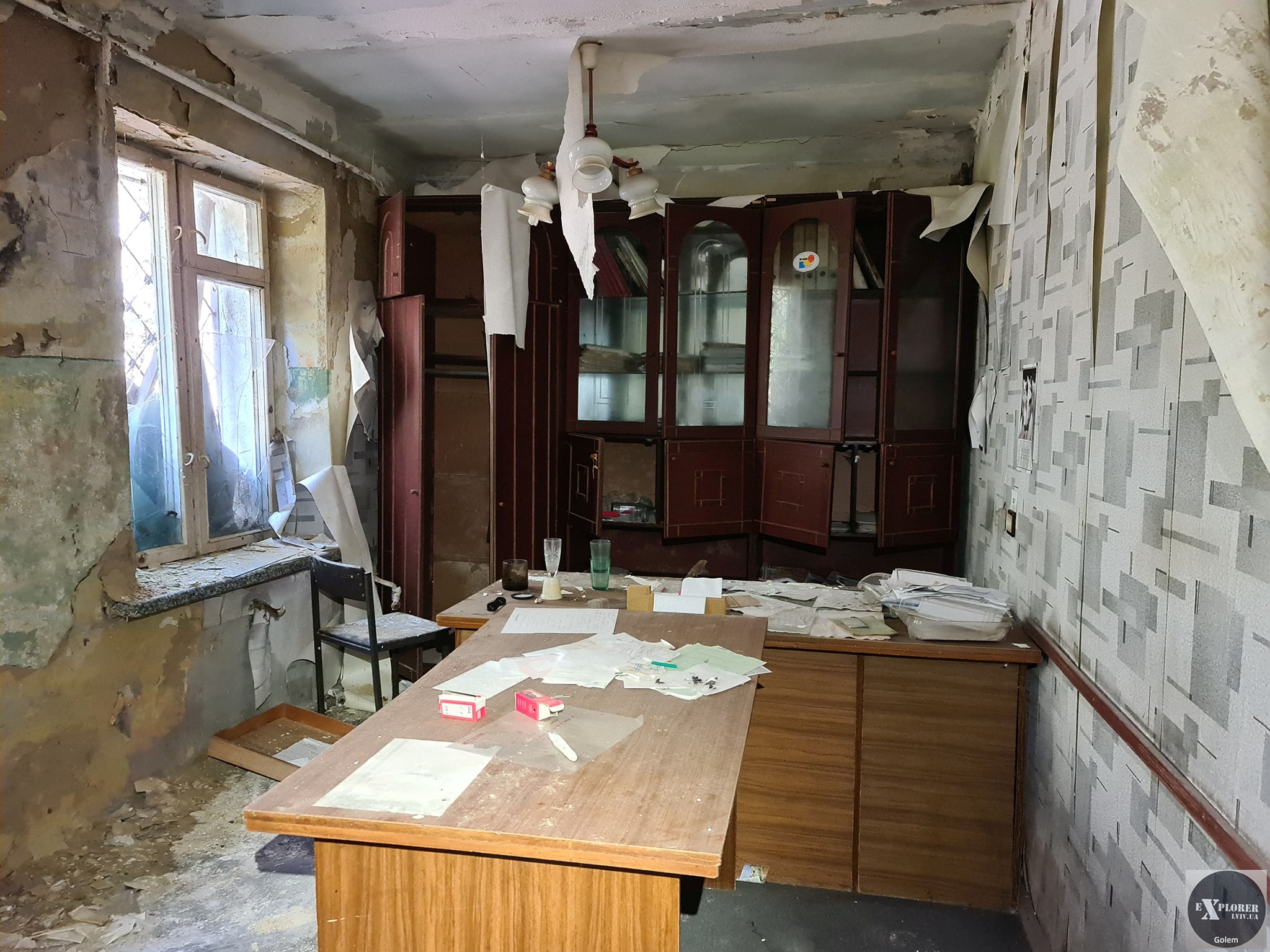 Дослідники показали фото закинутої автошколи на Новому Львові. Фото: Андрій Риштун