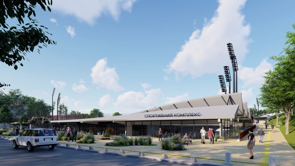 Як виглядатиме новий легкоатлетичний комплекс на території стадіону «Торпедо» у Львові